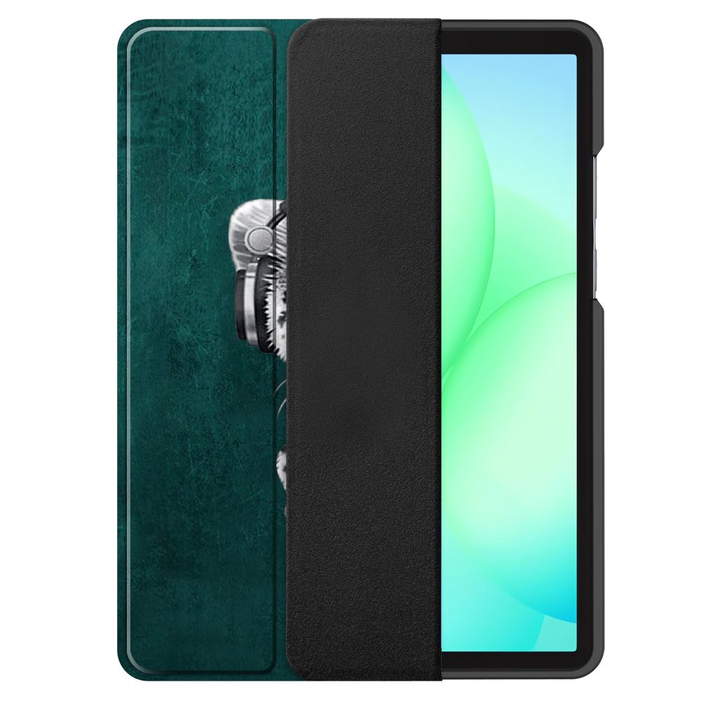 Samsung Galaxy Tab A9+ Plus / A11+ Plus Trifold Tech-Protect SmartCase Protective Cover Case, Green (1)