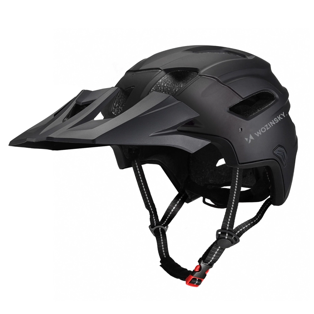 Wozinsky Lightweight Full Face Bike Helmet L - Black
