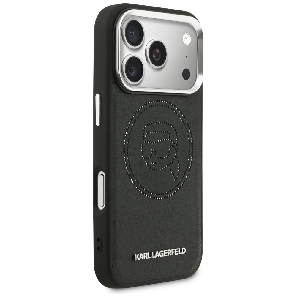 Karl Lagerfeld K Head Point Logo MagSafe Phone Case Cover iPhone 17 Pro Max - Black (2)