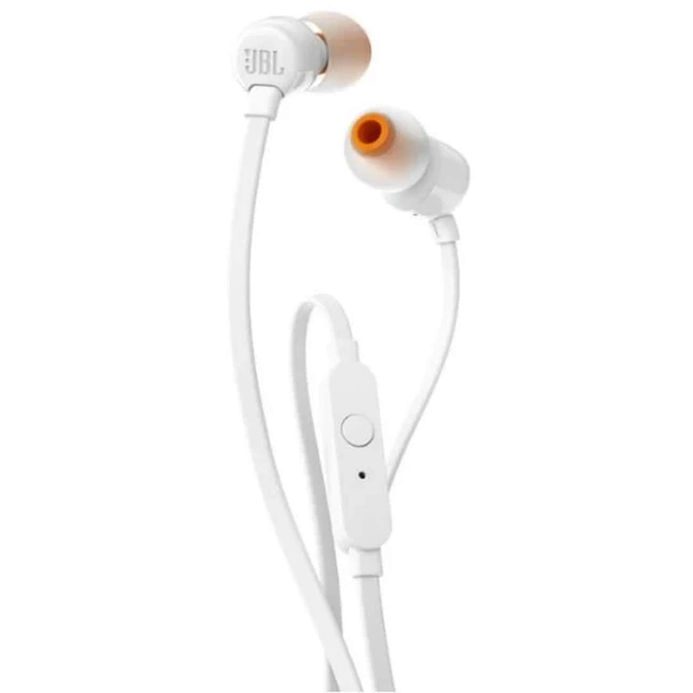 Wired In-Ear Headphones JBL T110 3.5mm White