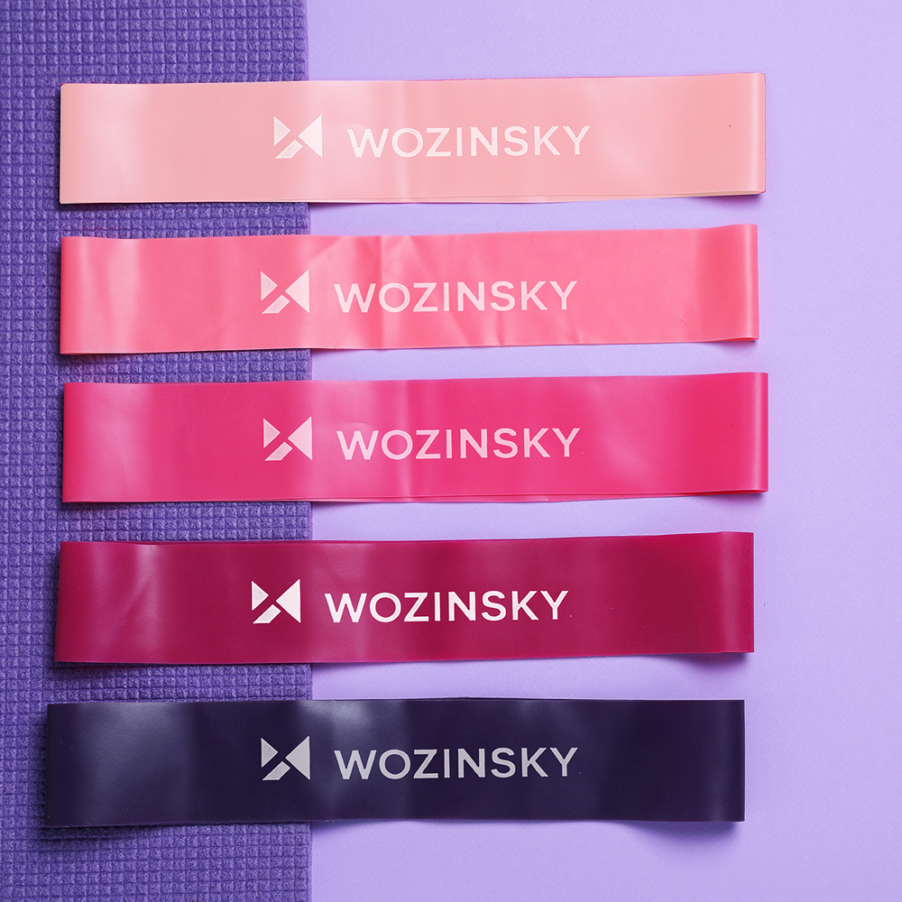 Набор фитнес-резинок Wozinsky WGO-5A 5 шт TPE