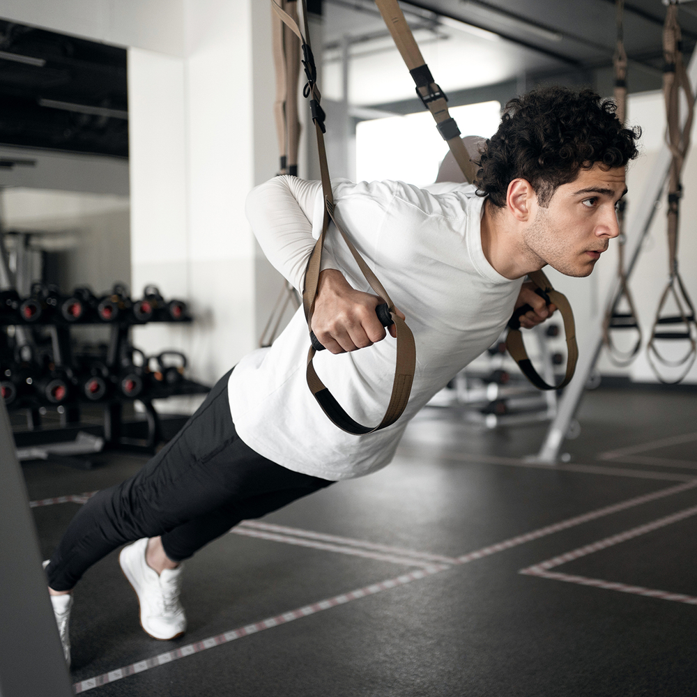TRX Suspension Training Bands Wozinsky WSTR-01 Khaki