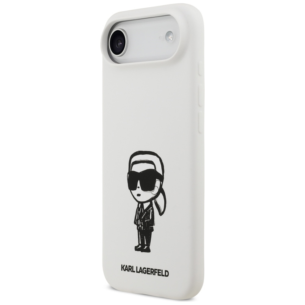MagSafe Silicone Case Karl Lagerfeld iPhone 17 Air White (0)
