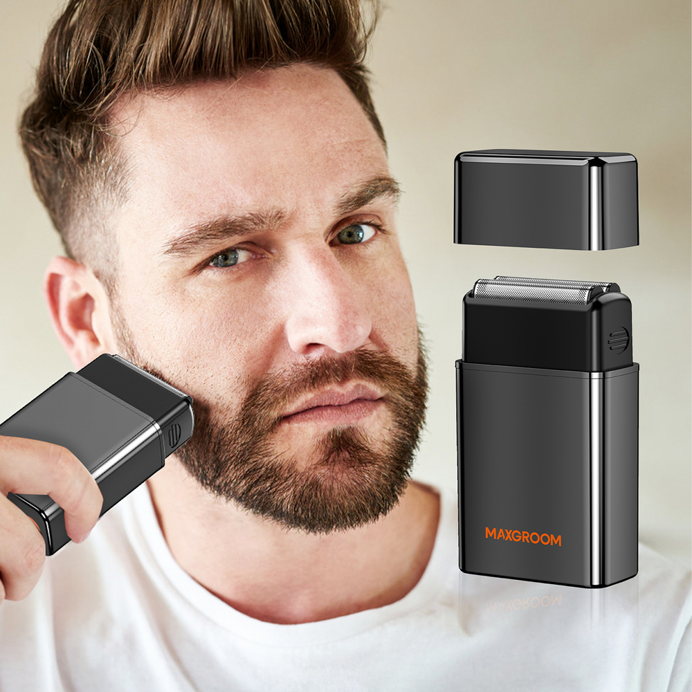 2-in-1 Elektriskais skuveklis MAXGROOM M-5580 IPX6 Melns
