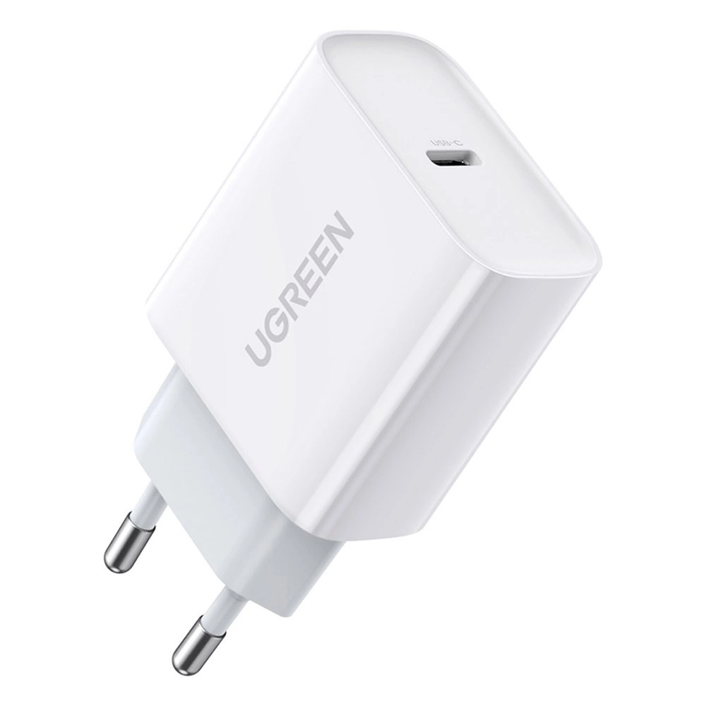 Ugreen USB Charger Power Delivery 3.0 Quick Charge 4.0+ 20W 3A White (60450)