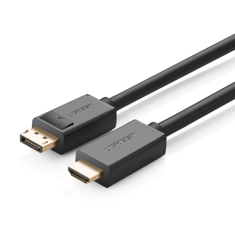 Ugreen Unidirectional DisplayPort to HDMI Cable 4K 30Hz 1.5m, Black (DP101)