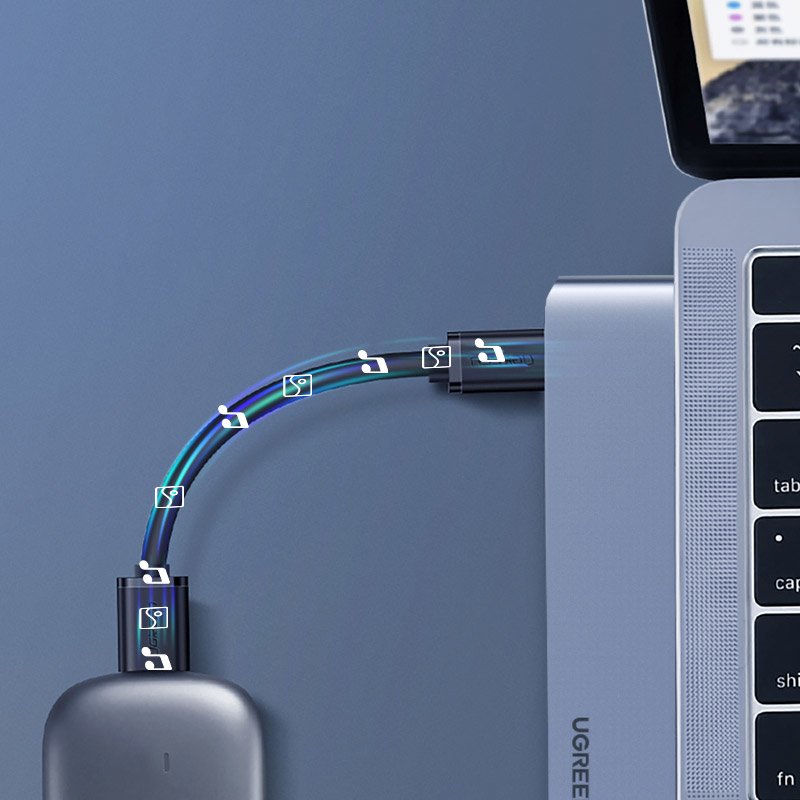 Ugreen 60559 USB-C Hub for MacBook Pro / Air - Gray