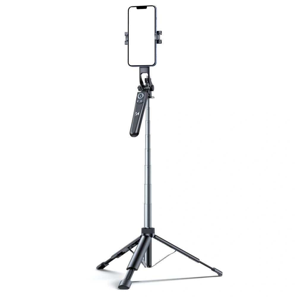 Wozinsky WC1Y70S Telescopic Selfie Stick Tripod 1.7m, Black