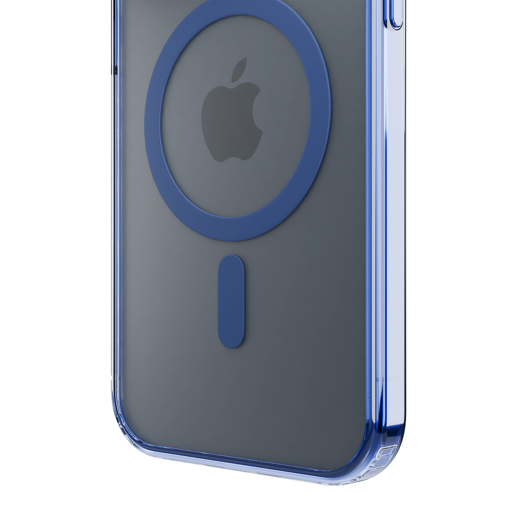 Чехол 3mk Frosty MagCase для Apple iPhone 16E синий