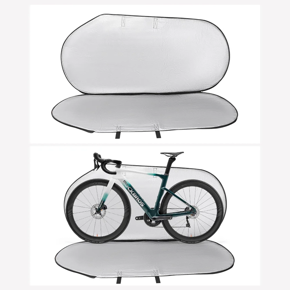 Rockbros D002 Carrying Case for 26\" Road and Mountain Bikes, Black