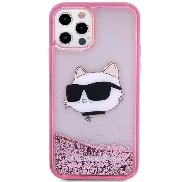 Karl Lagerfeld iPhone 12 / 12 Pro Case KLHCP12MLNCHCP Pink (1)