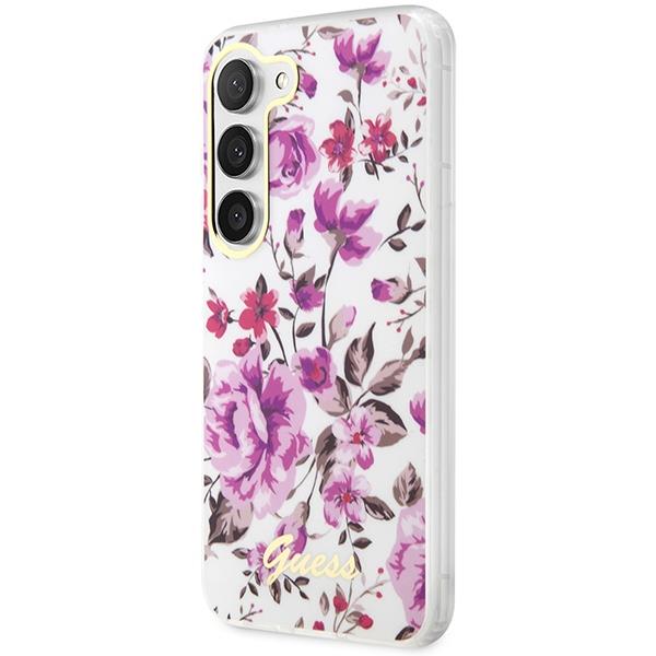 Guess Flower Collection Hardcase for Samsung Galaxy S23 S911 White (0)