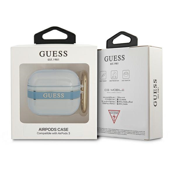 Guess AirPods 3 Case Marble Collection Blue (1)