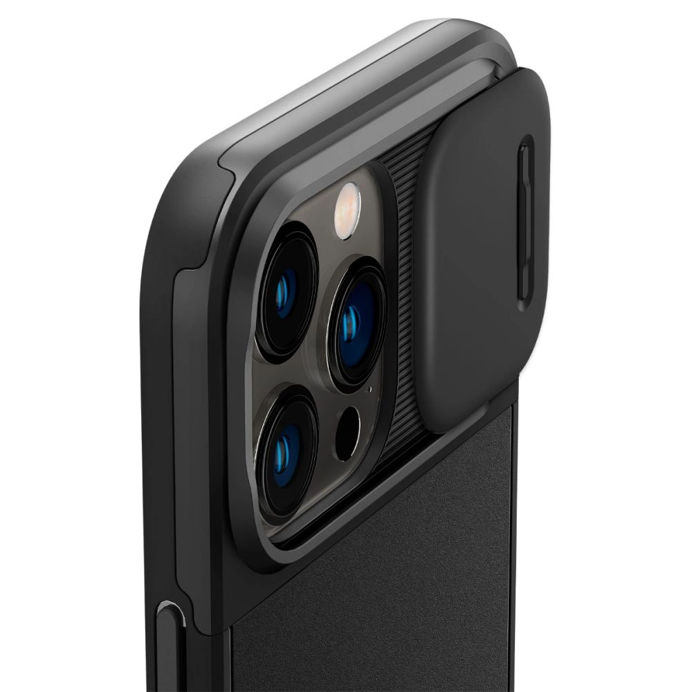 Apple iPhone 14 Pro Max 6.7\'\' Spigen Optik Armor Magsafe Case Cover, Black