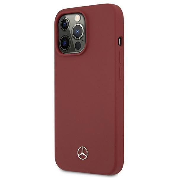 Mercedes Silicone Case for iPhone 13 Pro Max Red (0)