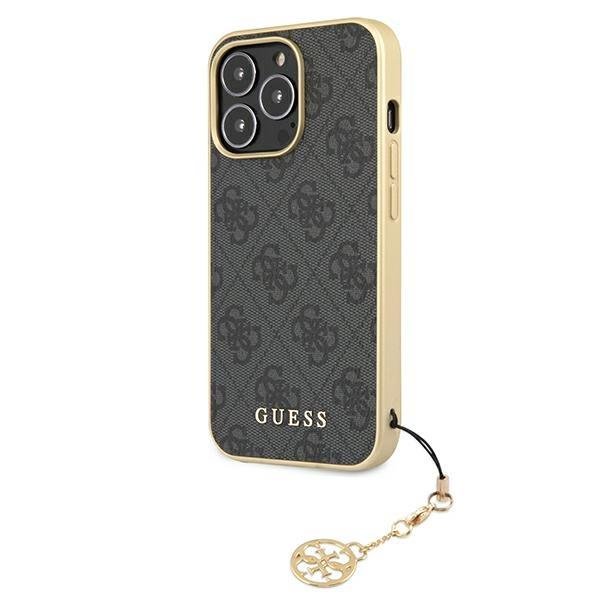 Apple iPhone 13 Pro Max 6.7'' Guess Charms Collection Case Cover (GUHCP13XGF4GGR), Grey (0)