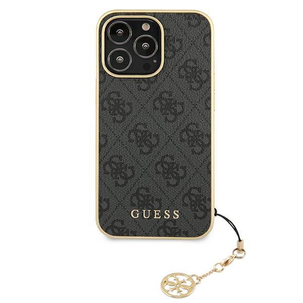 Apple iPhone 13 Pro Max 6.7'' Guess Charms Collection Case Cover (GUHCP13XGF4GGR), Grey (1)