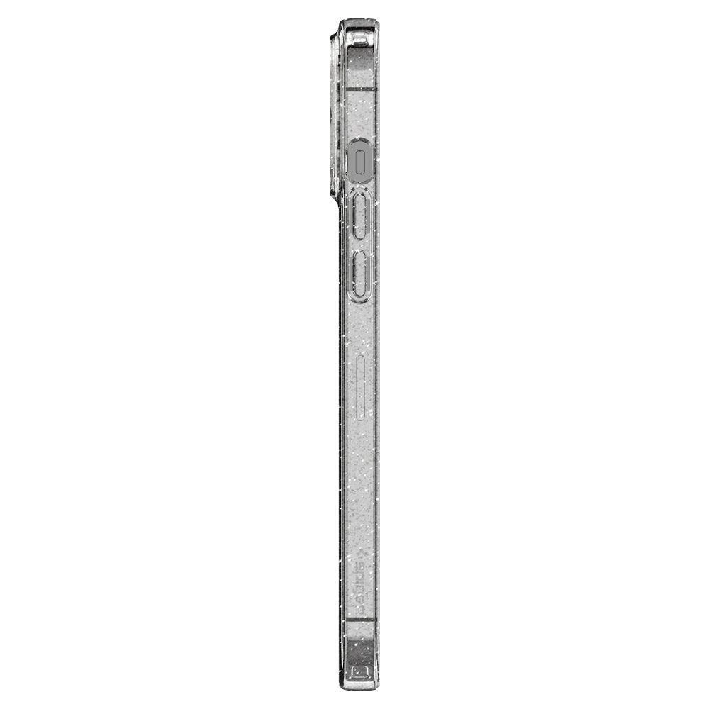 Apple iPhone 12 / 12 Pro 6.1\" Spigen Liquid Glitter Crystal TPU Case Cover, Transparent