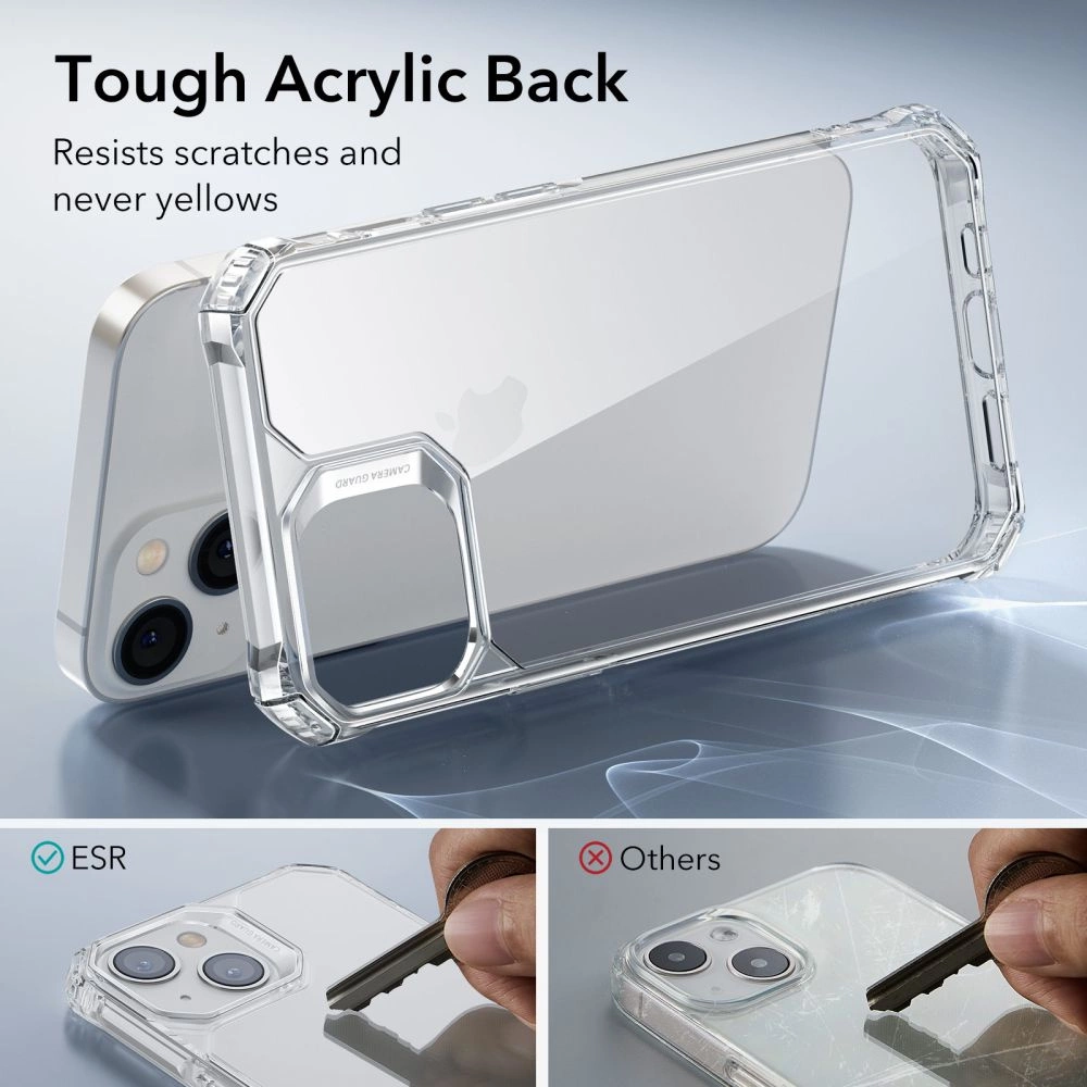 Apple iPhone 13 / 14 6.1\'\' ESR Air Armor TPU Case Cover, Transparent