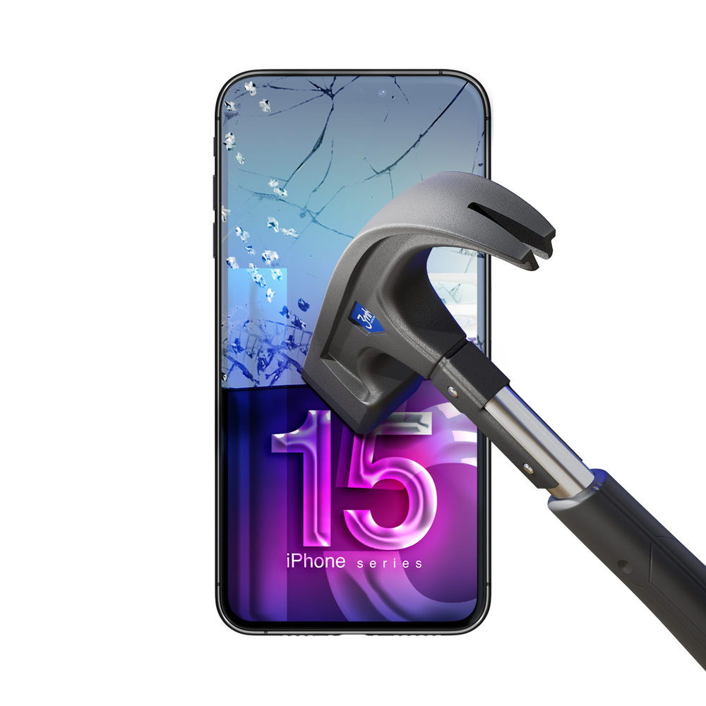 Гибридное защитное стекло 3mk FlexibleGlass для Apple iPhone 15 Plus