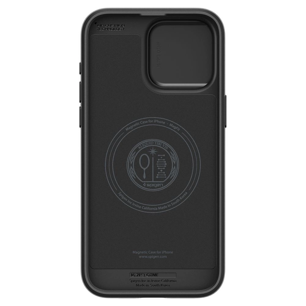 Apple iPhone 15 Pro 6.1\'\' Spigen Optik Armor Magsafe Case Cover, Black