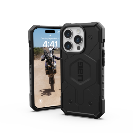 Apple iPhone 15 Pro 6.1\'\' UAG Pathfinder MagSafe Case Cover, Black