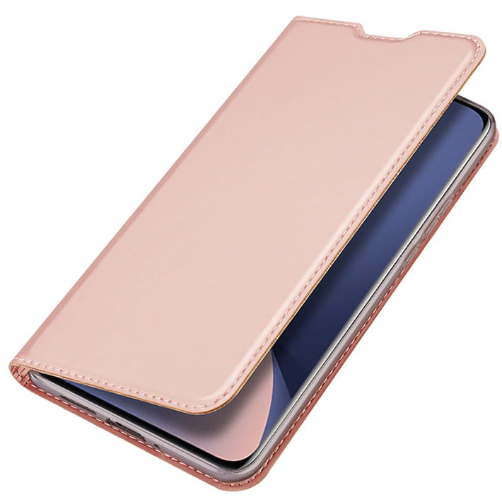 Dux Ducis Skin Pro Flip Case, Wallet And Stand For Xiaomi Poco M6 Pro / Redmi 12/12r - Pink (0)