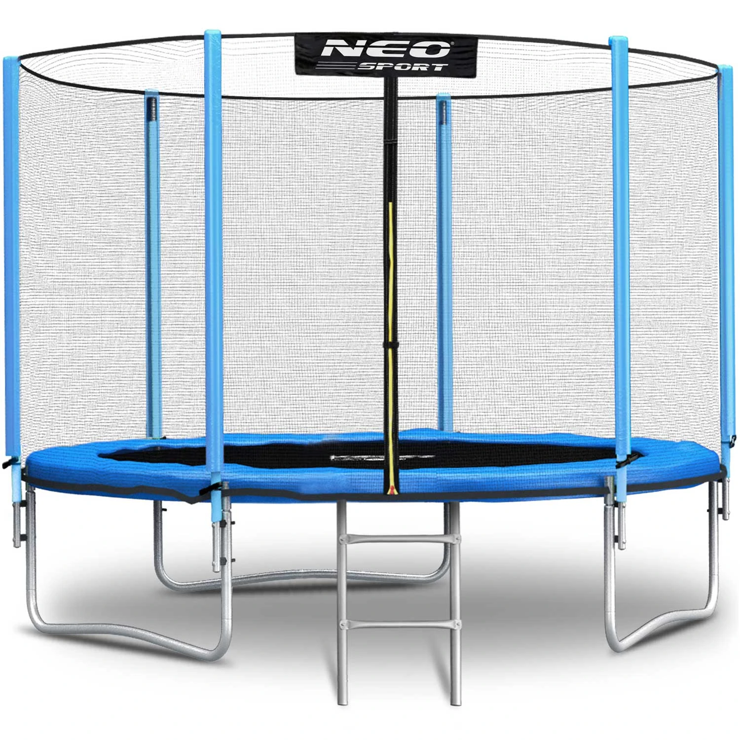 Neo-Sport Garden Trampoline 183 cm (6ft) with Outer Net and Ladder