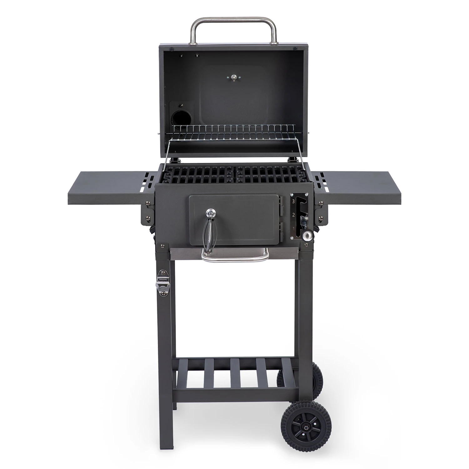 Berdsen BD-892 Charcoal Grill with Cover, Black