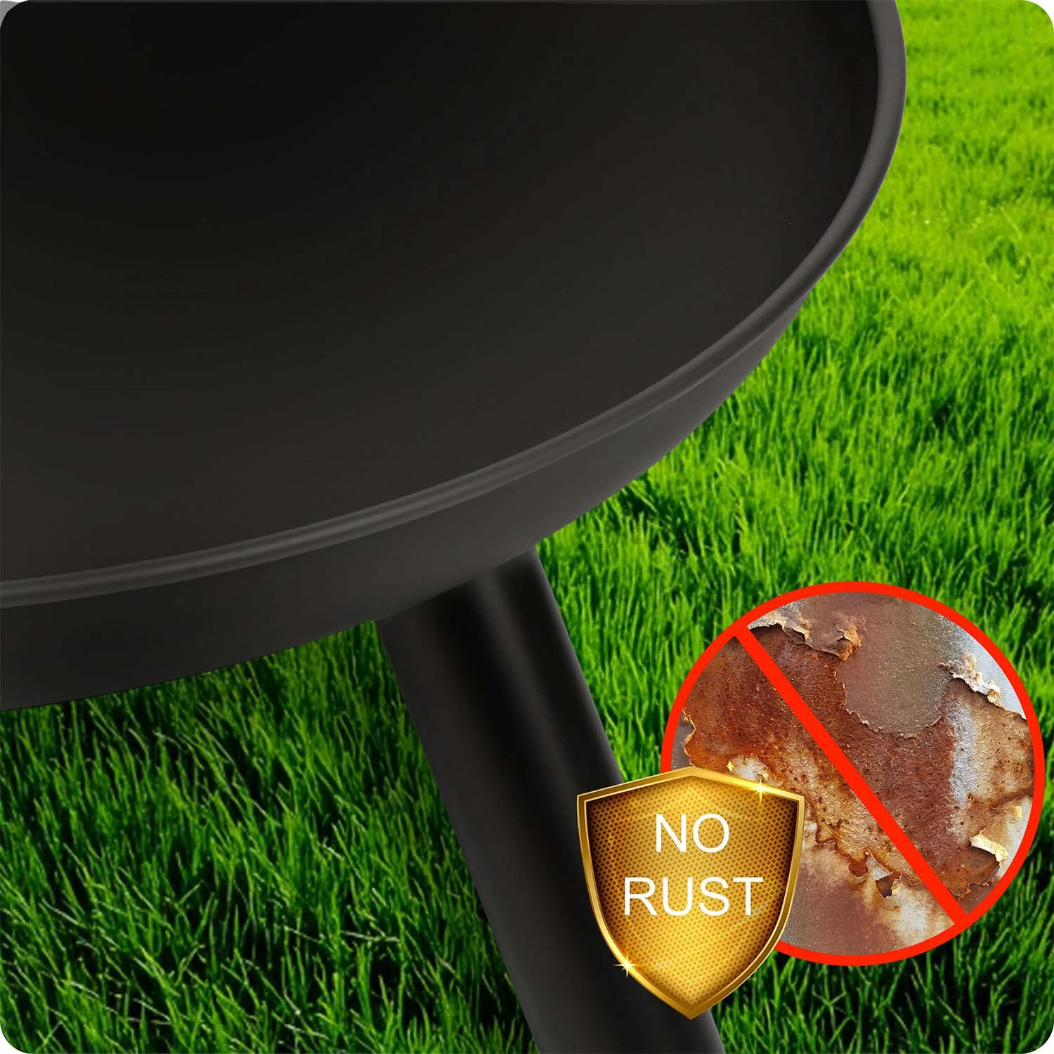 Fire Pit, Garden Fireplace, 80 cm, Berdsen BD-882