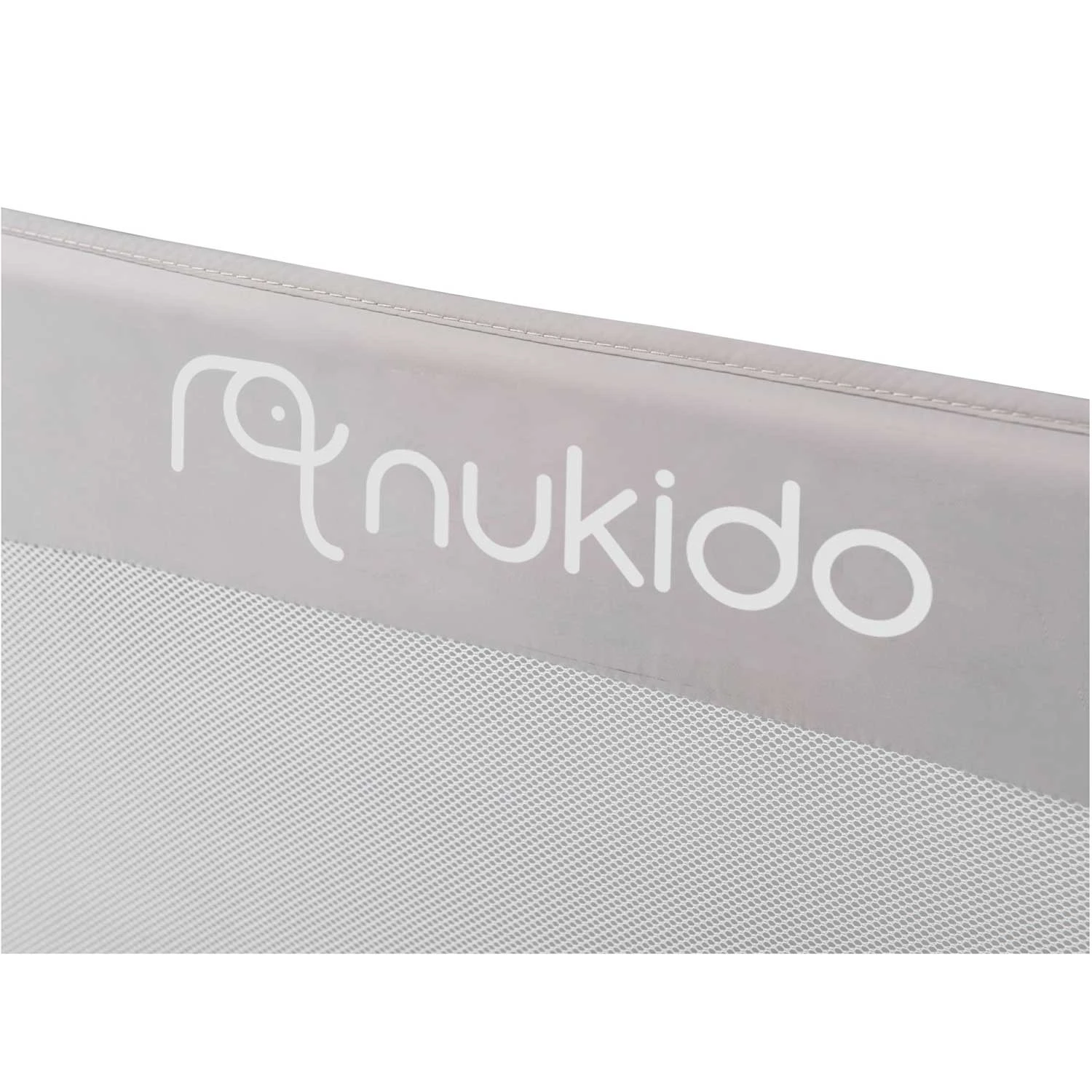 Защитный барьер для кровати Nukido 150x42x35 см, серый