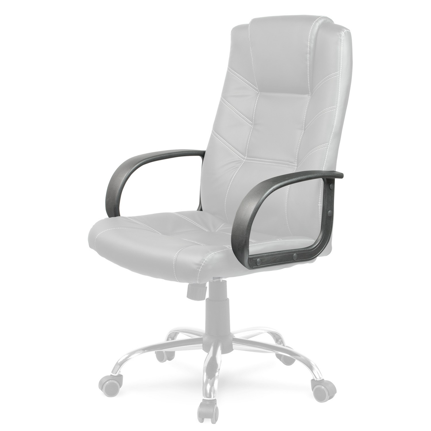 Sofotel Replacement Armrests for Office Chair EG-2210 (2525), Black