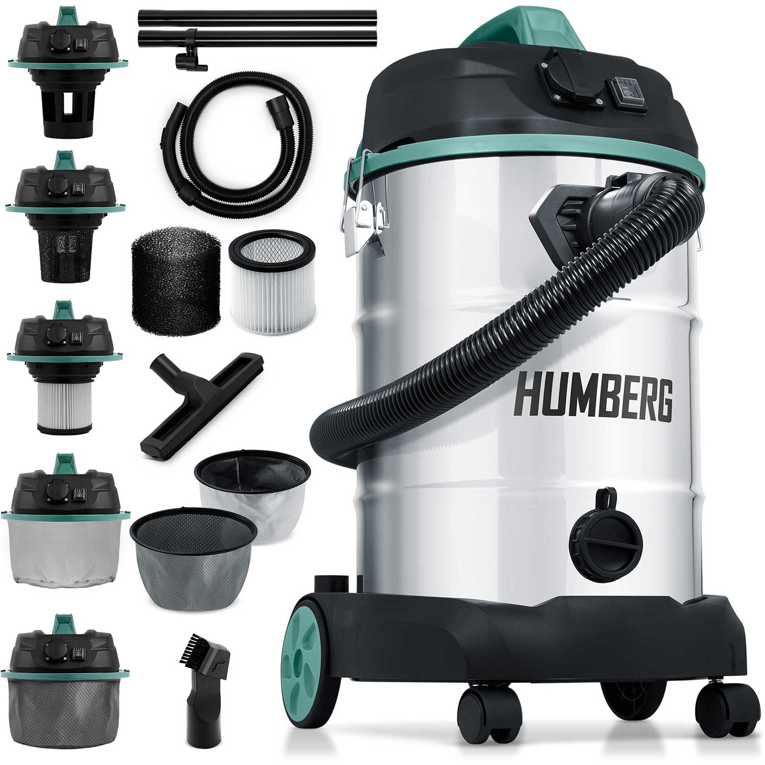 Humberg HM-402 Industrial Vacuum Cleaner 30L 1600W