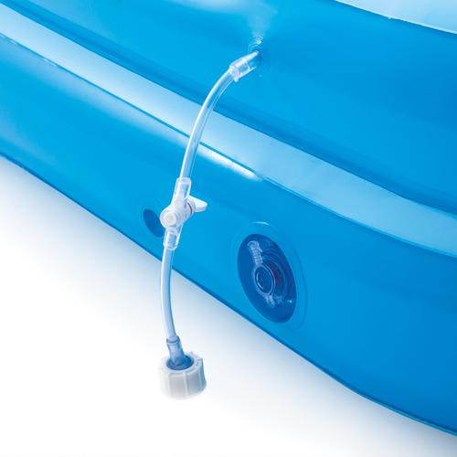 Intex 57161 Inflatable Water Play Center with Slide, Blue