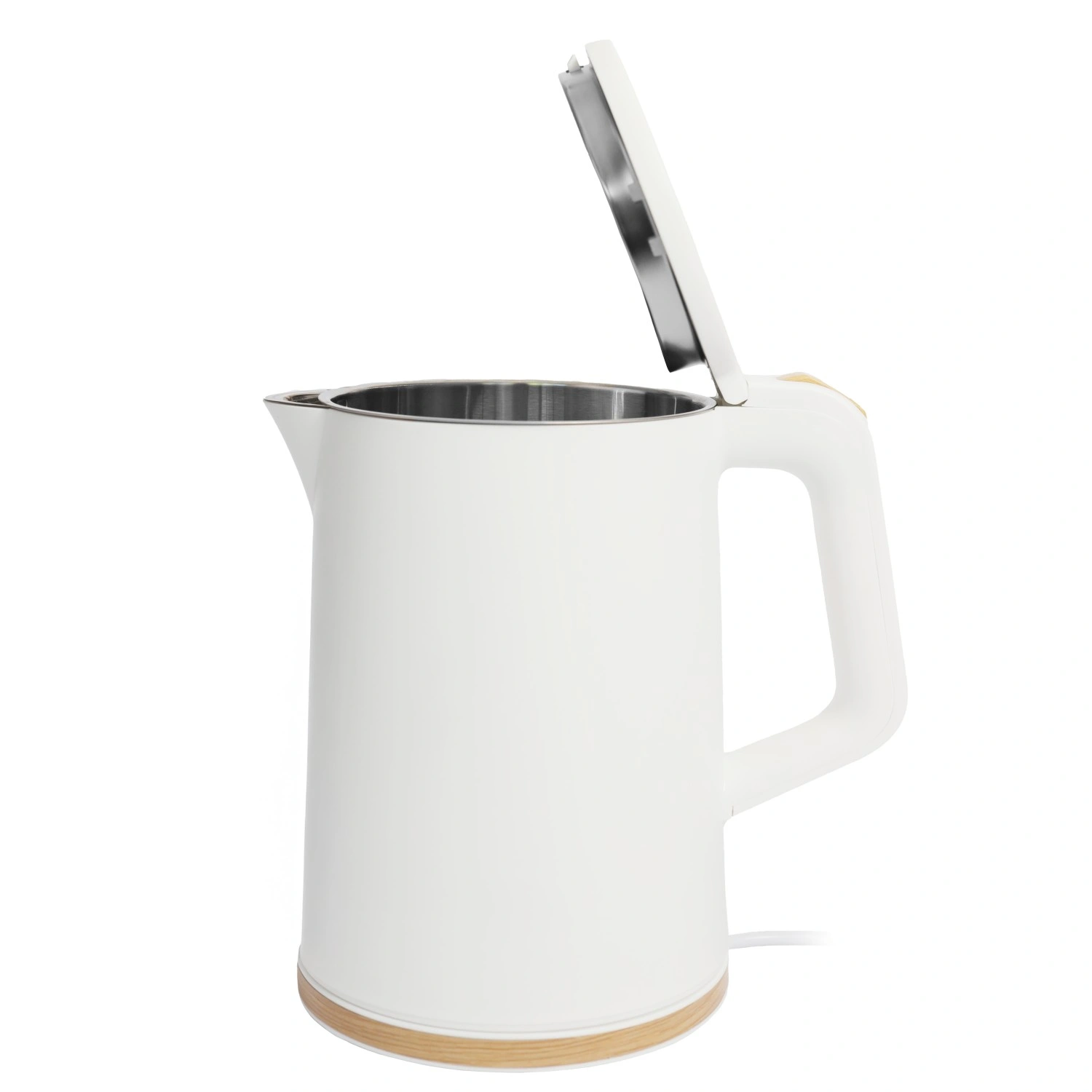 Cordless Travel Electric Kettle 1500W 1.2 L, White
