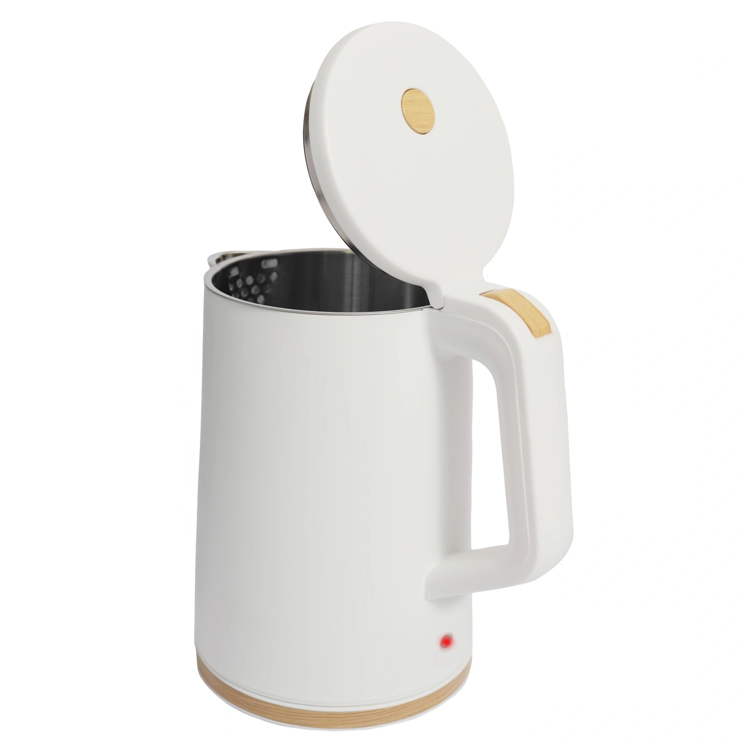 Cordless Travel Electric Kettle 1500W 1.2 L, White