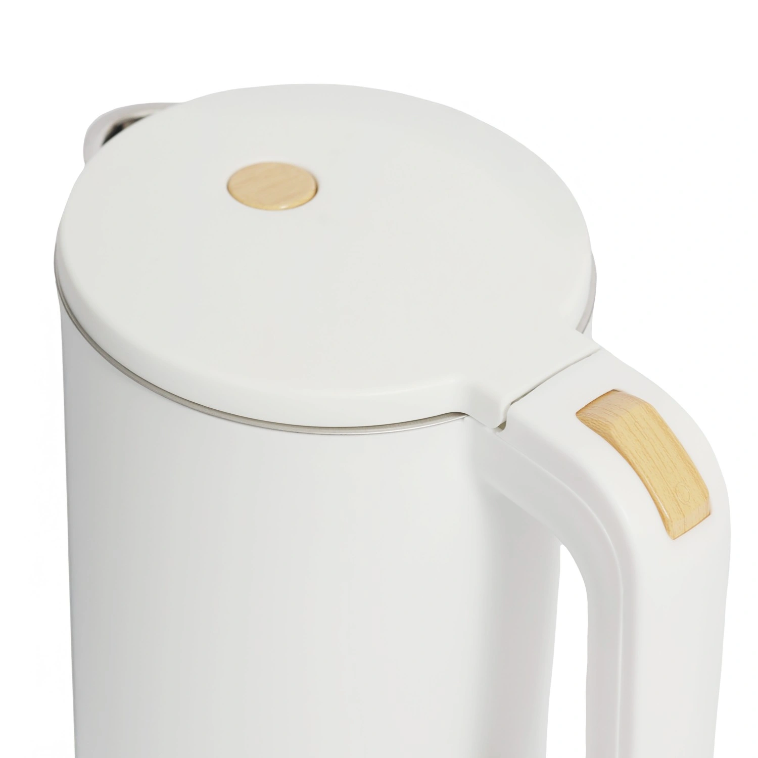 Cordless Travel Electric Kettle 1500W 1.2 L, White