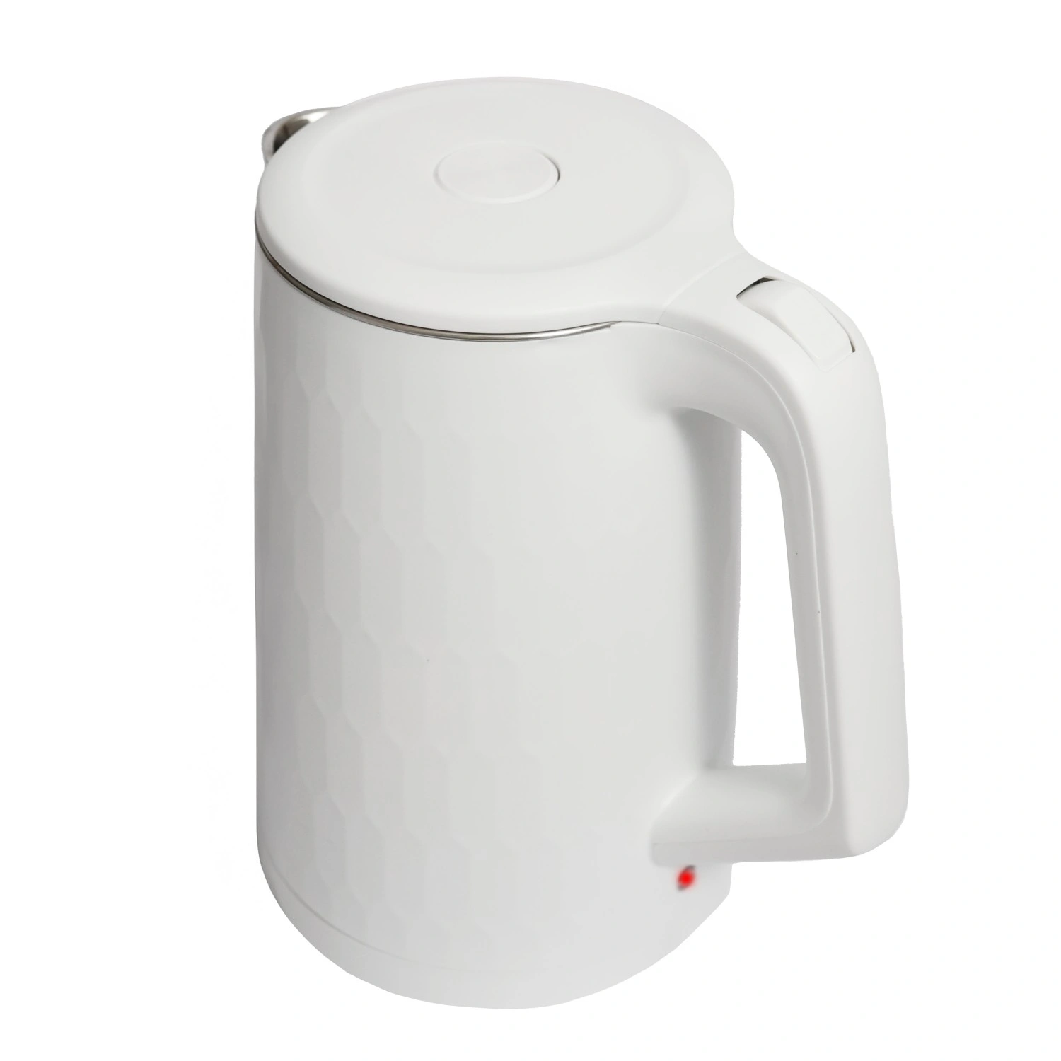 Cordless Electric Kettle 1.8L 1500W for Travel, White