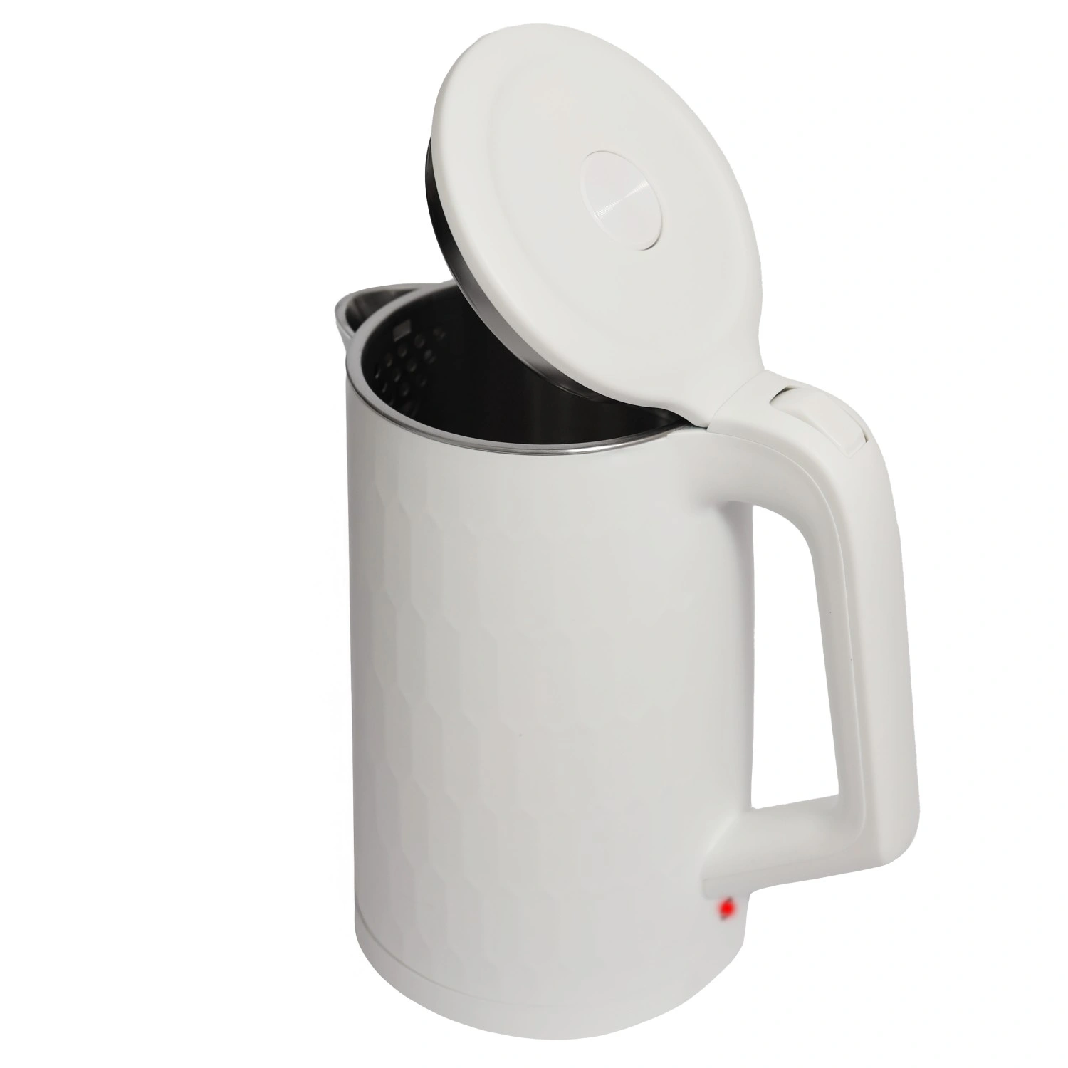Cordless Electric Kettle 1.8L 1500W for Travel, White