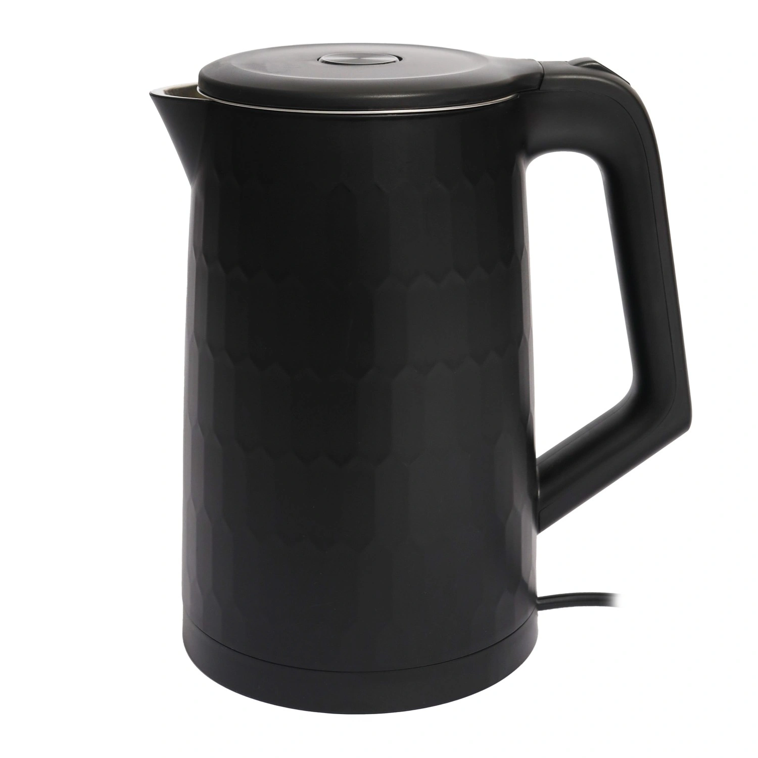 Cordless Electric Kettle 1.8 L 1500W with Swivel Base, Black