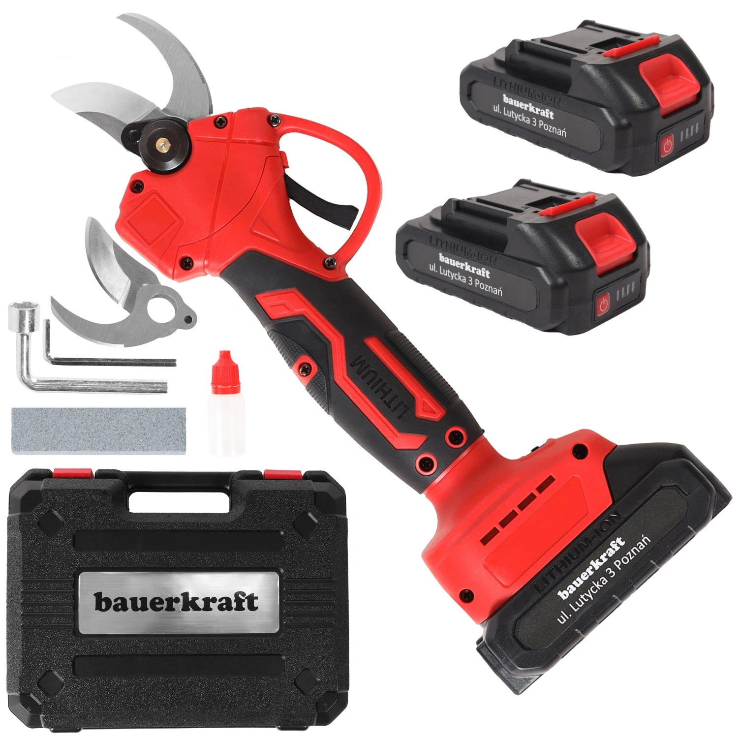 Cordless Electric Pruning Shears 21V for Effortless Branch and Hedge Trimming