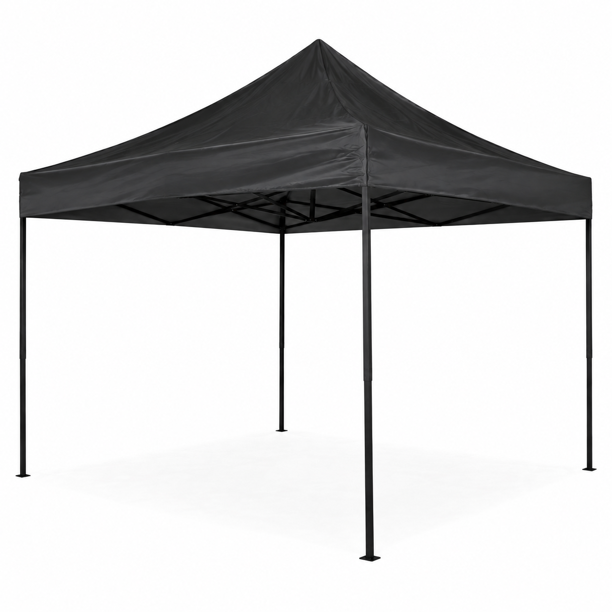 Pop-up Gazebo MultiGarden 3x3 m Folding Garden Tent Black