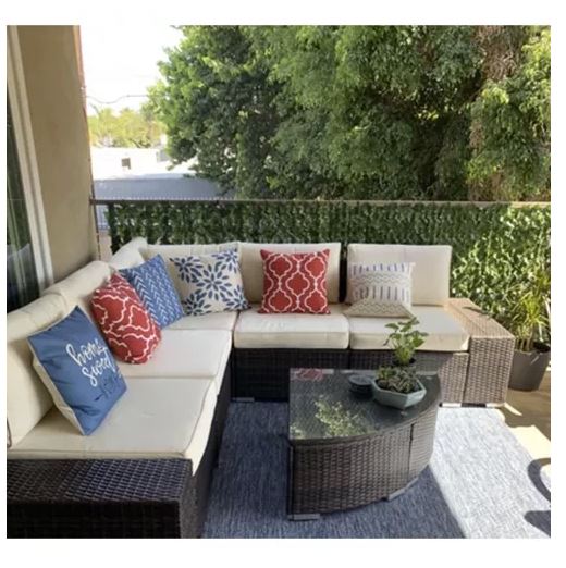 Artificial Balcony Hedge Gardlov 3m