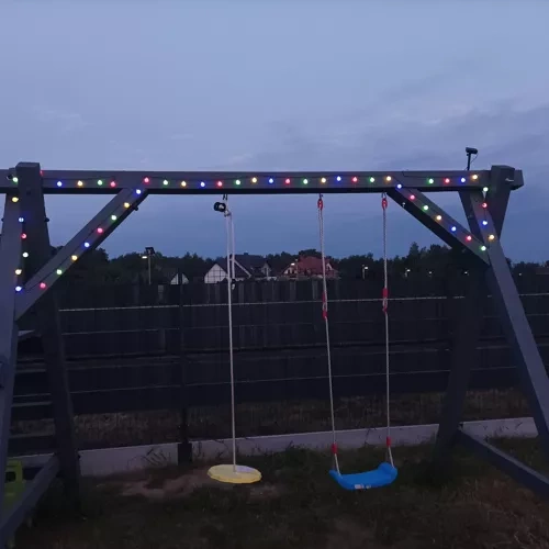 Gardlov 00023865 Solar Garland 7m, 50 Balls, Multicolor