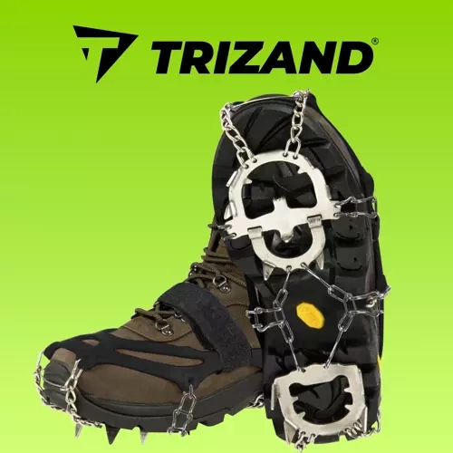 Ледоступы для обуви Trizand, размер XL (44-47), 12 зубьев