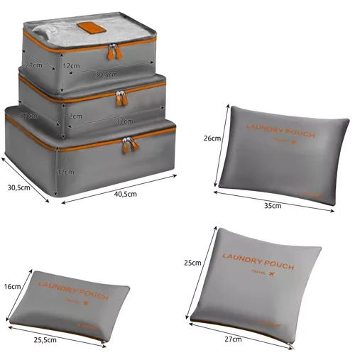 Travel Organizer - 6 Pcs. Trizand 23183