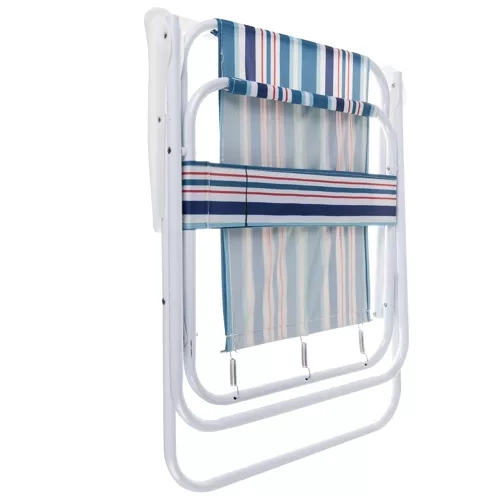 Trizand Bergamo Folding Camping Chair, Blue
