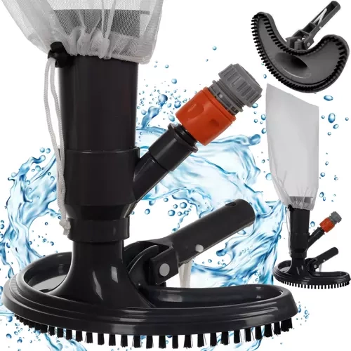 Pool Jet Vacuum Cleaner with Brush for Bottom Cleaning