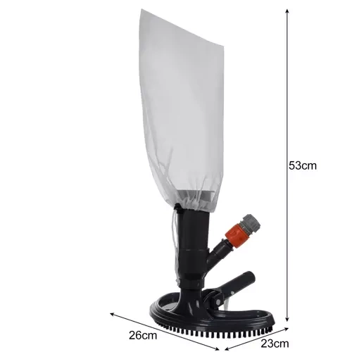 Bigstren 00020931 Pool Bottom Vacuum Cleaner, Grey/Orange