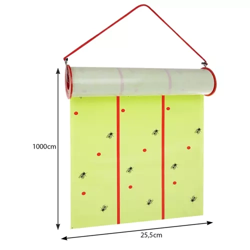 Repest 10m Sticky Fly Paper Roll for Flying Insects